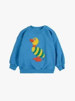 Striped Duck Sweatshirt Blue>Bobo Choses Discount