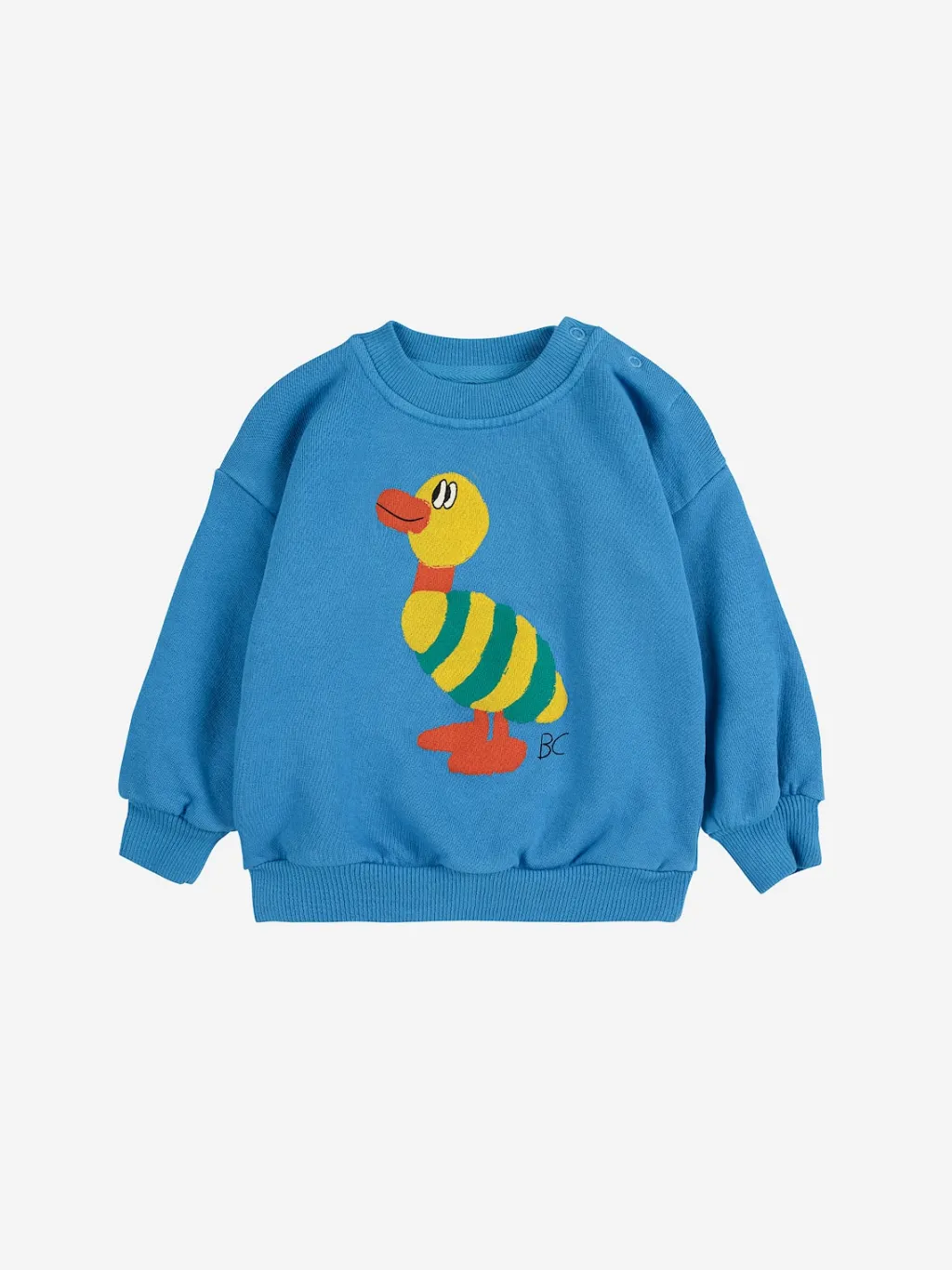 Striped Duck Sweatshirt Blue>Bobo Choses Discount