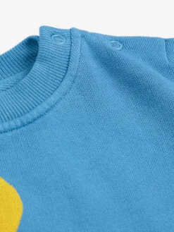 Striped Duck Sweatshirt Blue><noscript><img width=