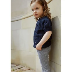 Striped Flare Pant Navy/Cream Stripe><noscript><img width=