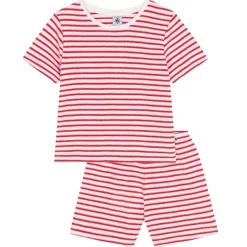 Stripy Klädset I Frotté Marshmallow Spi>Petit Bateau Discount