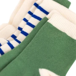 Stripy 3-pack Bomullsstrumpor Green>Petit Bateau Sale