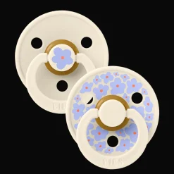 Studio Colour Jasmine 2-pack Runda Latexnappar Ivory Mix>BIBS New