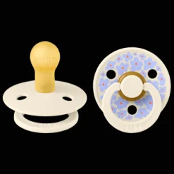 Studio Colour Jasmine 2-pack Runda Latexnappar Ivory Mix>BIBS New