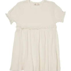 Summer Pointelle-klänning Cream>Copenhagen Colors Clearance