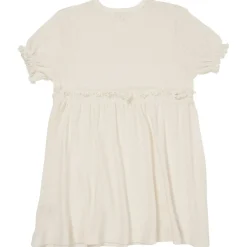 Summer Pointelle-klänning Cream>Copenhagen Colors Clearance