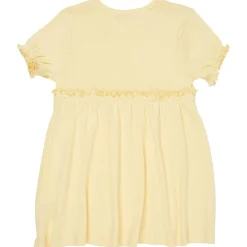 Summer Pointelle-klänning Light Yellow>Copenhagen Colors Best