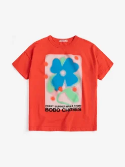 Summer Story T-shirt Red>Bobo Choses Discount