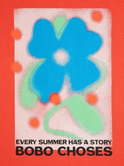 Summer Story T-shirt Red>Bobo Choses Discount