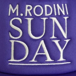 Sunday Broderad Truckerkeps Purple><noscript><img width=