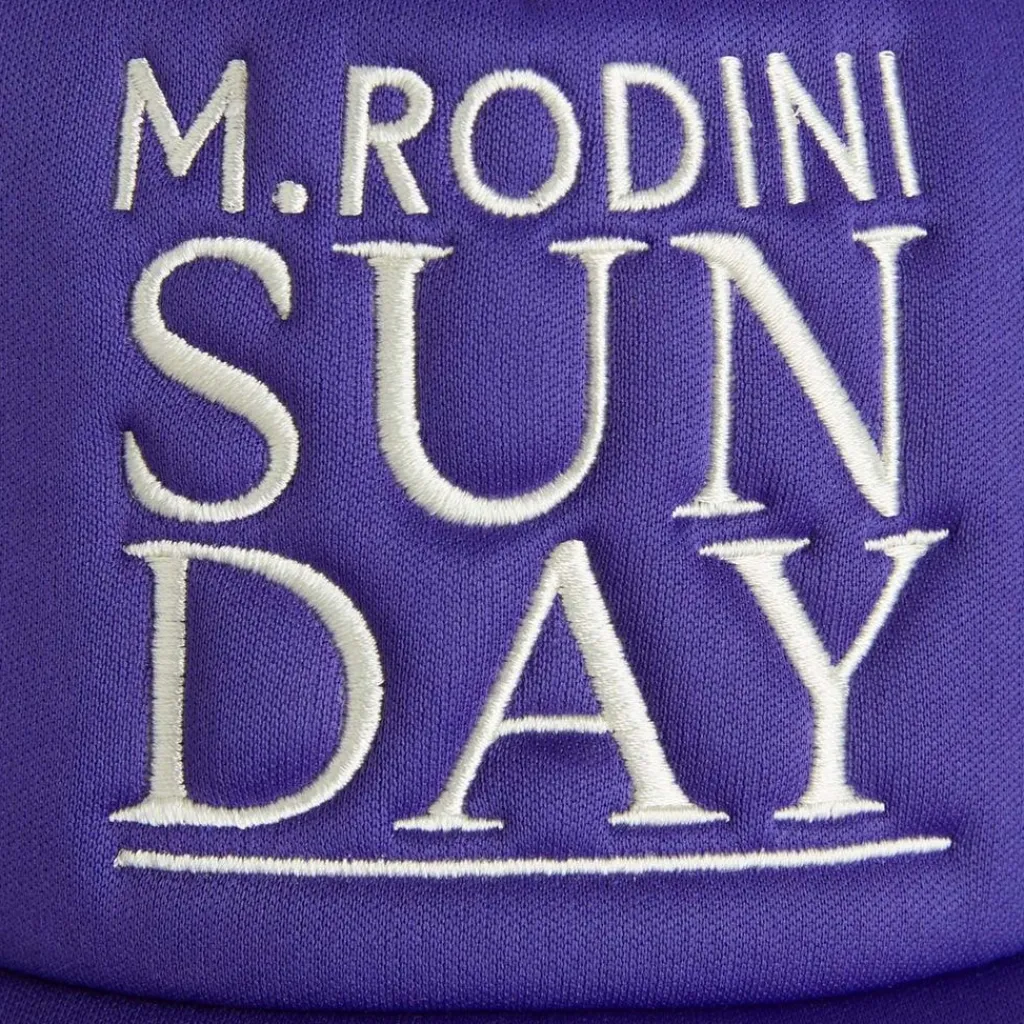 Sunday Broderad Truckerkeps Purple>Mini Rodini Online