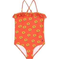 Sunflower All Over Baddräkt Red>Bobo Choses Outlet