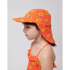 Sunflower All Over Badmössa Red>Bobo Choses Online