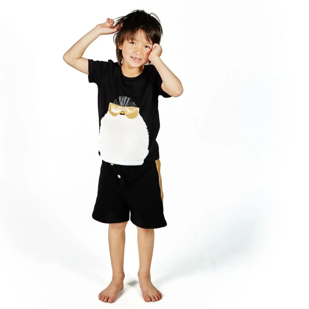 Sunnyboy Mjukis Shorts Svart/Guld>BANG BANG Copenhagen Sale
