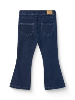 Superstretch Flare Jeggings Dark Indigo Blue Washed>Copenhagen Colors Hot