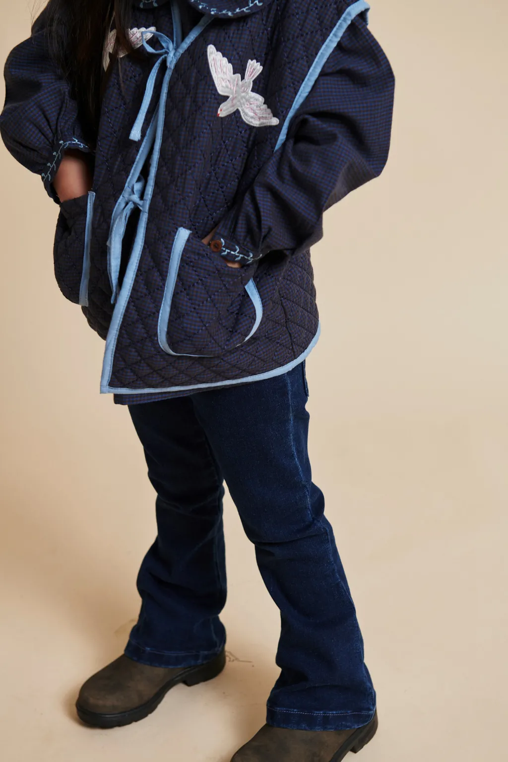 Superstretch Flare Jeggings Dark Indigo Blue Washed>Copenhagen Colors Hot