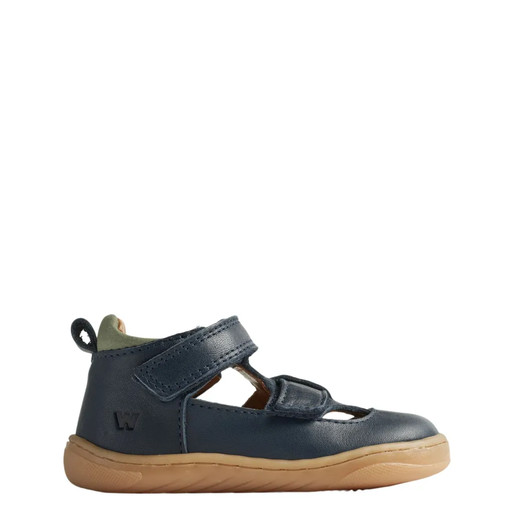 Sven Pre-Walker Skor Navy>Wheat Clearance