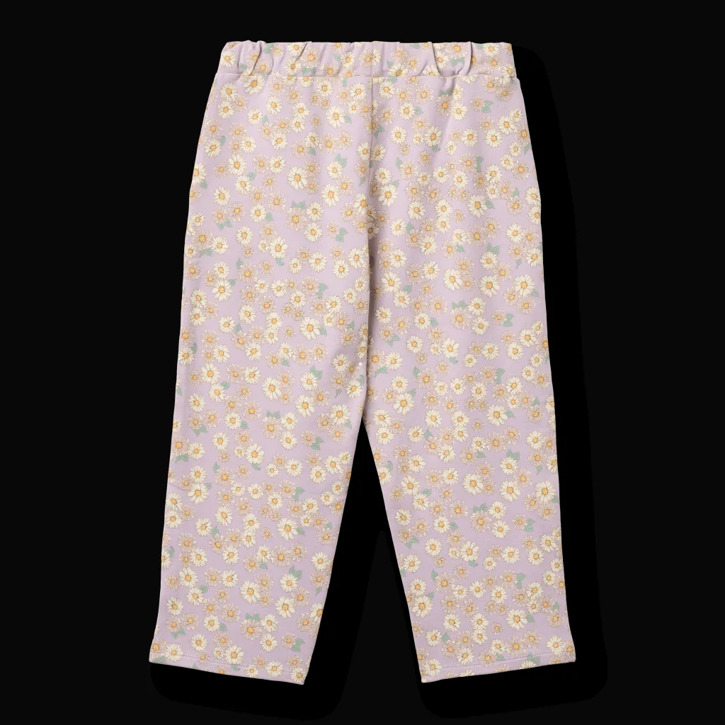 Sweatpants Eline Lavender Daisies>Wheat Best
