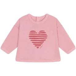 Sweatshirt Charme Pink>Petit Bateau