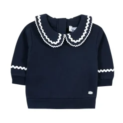Sweatshirt i bomullsblandning Marin>Tartine et Chocolat Sale