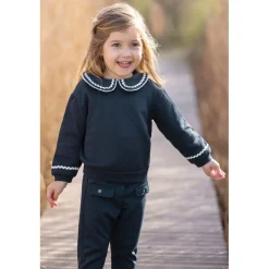 Sweatshirt i bomullsblandning Marin><noscript><img width=