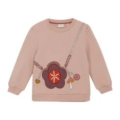 Sweatshirt Misty Rose>Minymo New