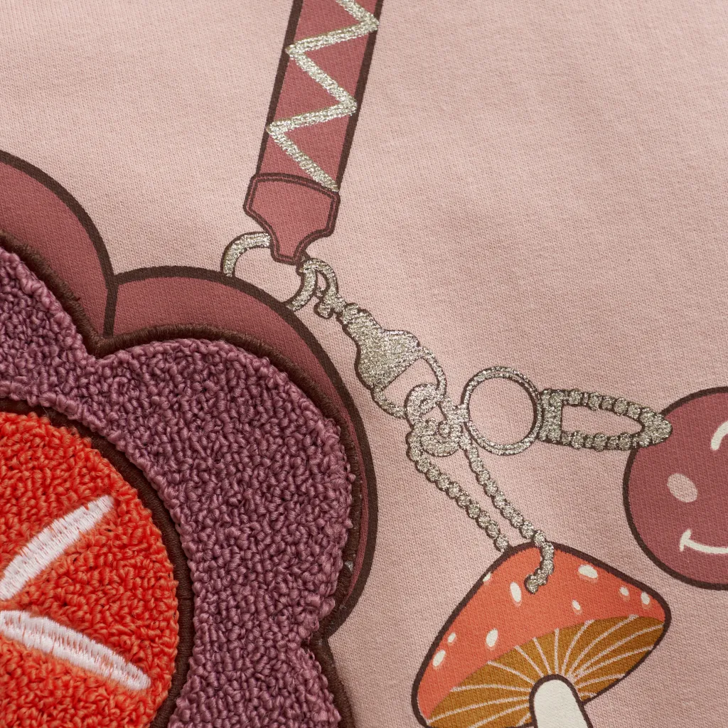 Sweatshirt Misty Rose>Minymo New