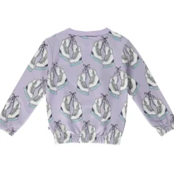 Sweatshirt Orchid Petal med skridskor>Småfolk Sale