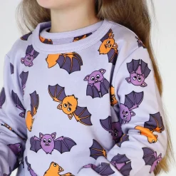 Sweatshirt with bats Orchid Petal><noscript><img width=