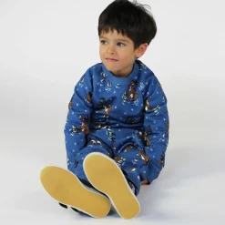 Sweatshirt with reindeer Federal Blue Federal Reindeer Sweatshirt i Federal Blue><noscript><img width=