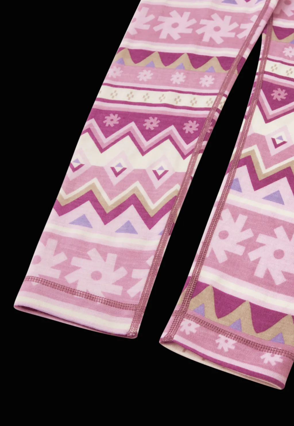 Taitoa Underställsset I Ull Grey Pink>Reima Hot