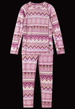 Taitoa Underställsset I Ull Grey Pink><noscript><img width=