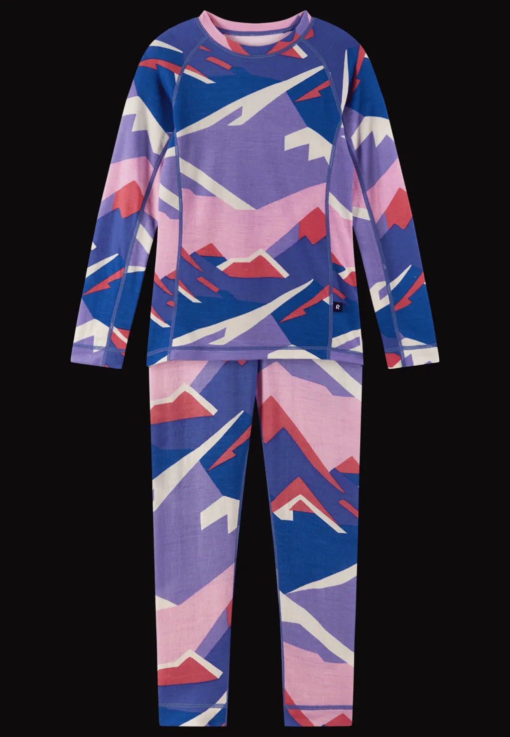 Taitoa Underställsset I Ull Breezy Violet>Reima Outlet