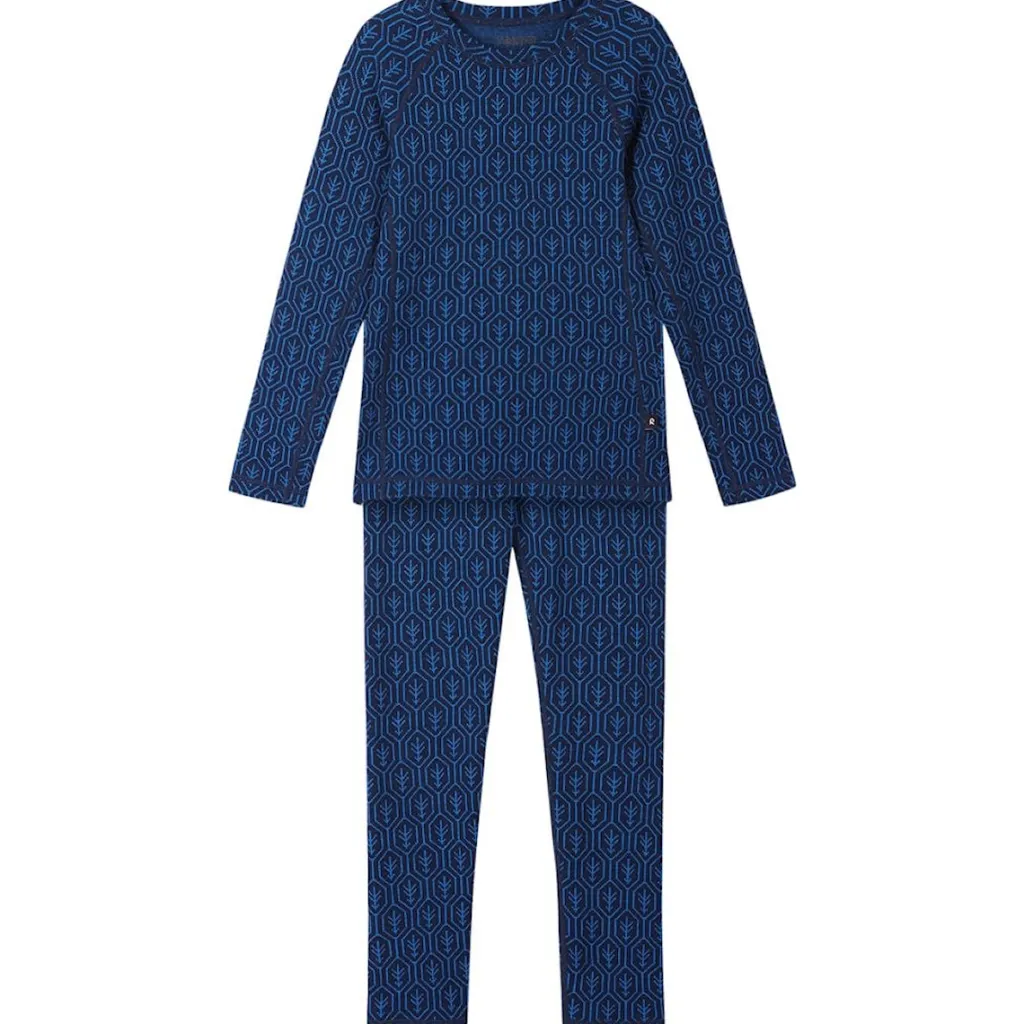 Taival Underställsset I Ull Navy>Reima Discount