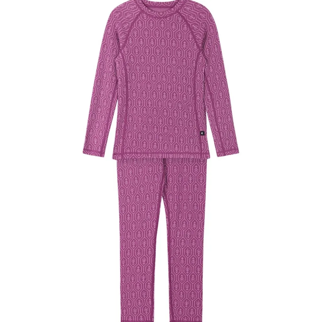 Taival Underställsset I Ull Red Violet>Reima Sale