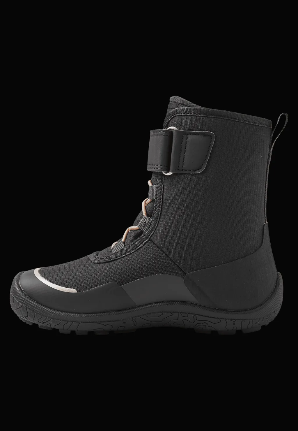 Talvella Kids tec Barfota Vinterkängor Black>Reima New