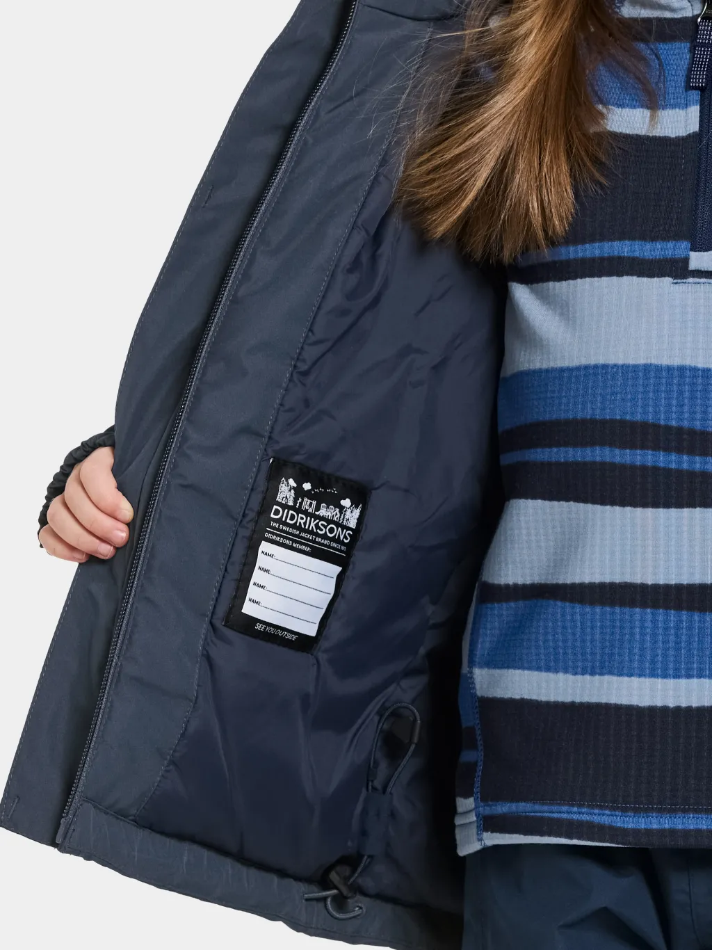 Talvi Kids Jacka Navy>Didriksons Sale