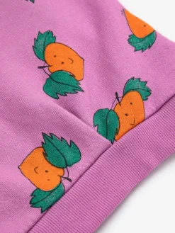 Tangerine All Over Croppad Sweatshirt Purple><noscript><img width=