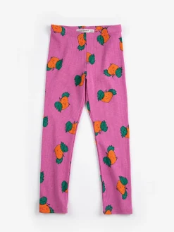 Tangerine All Over Leggings Purple>Bobo Choses New