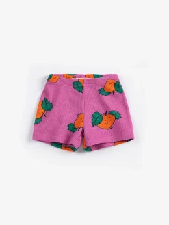 Tangerine All Over Shorts Fuchsia>Bobo Choses
