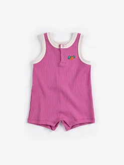 Tangerine Playsuit Fuchsia>Bobo Choses Clearance