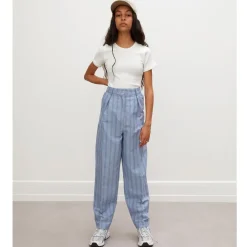Taylor Byxor Light Blue Stripe>Les Coyotes De Paris