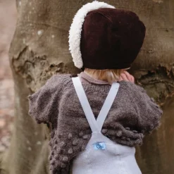 Teddy Strumpbyxor Pearl Grey><noscript><img width=