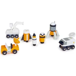 Rymdfordon I Trä - Lekset Expedition Till Mars Yellow-white><noscript><img width=