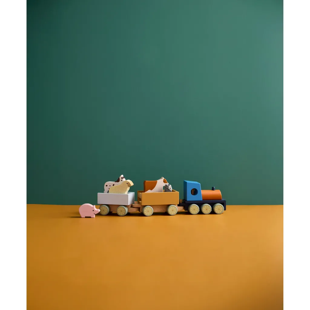 Tåg Med Bondgårdsdjur Multi>Kid's Concept Clearance
