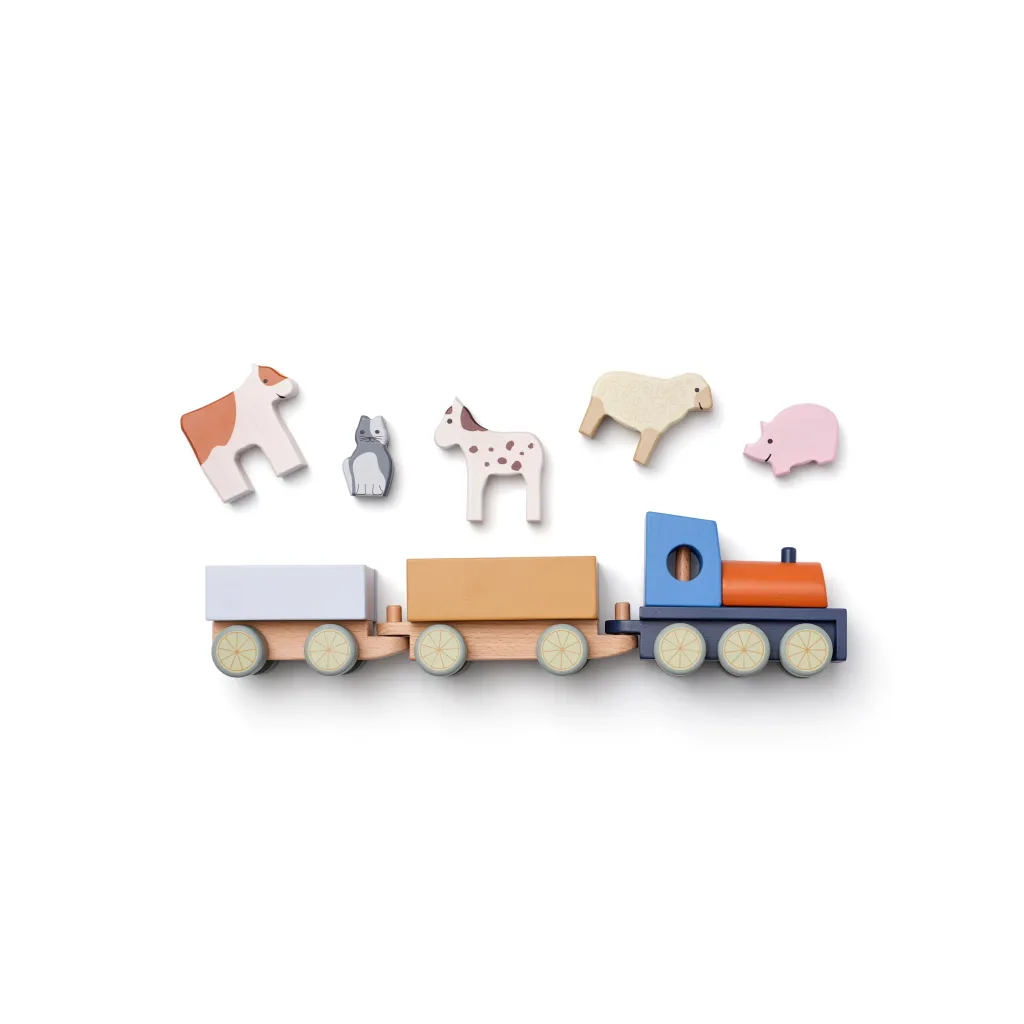 Tåg Med Bondgårdsdjur Multi>Kid's Concept Clearance