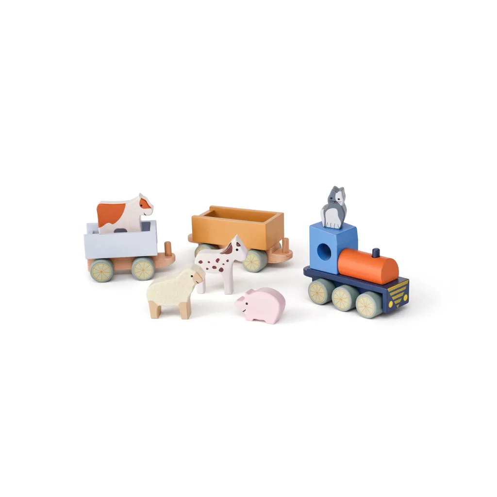 Tåg Med Bondgårdsdjur Multi>Kid's Concept Clearance
