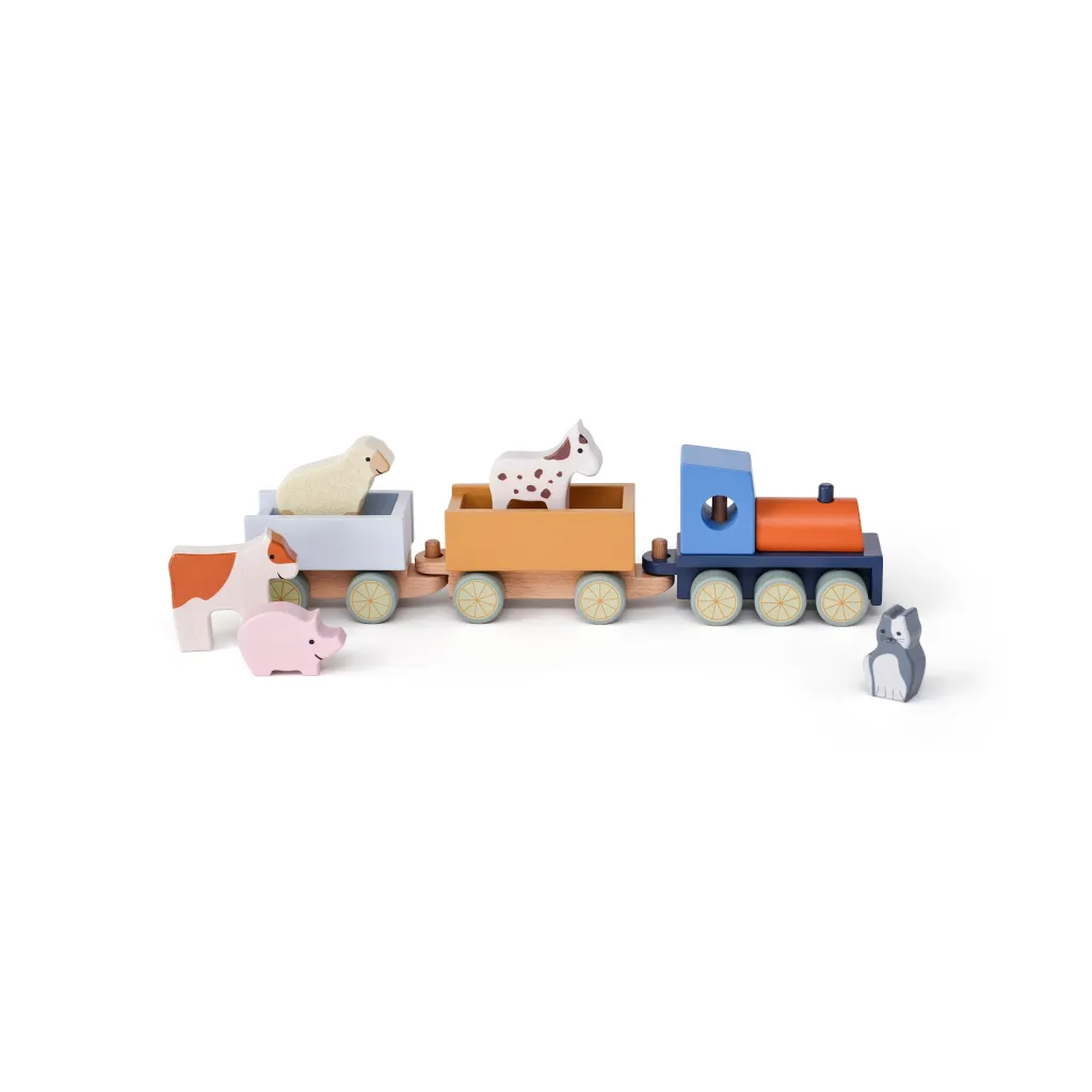 Tåg Med Bondgårdsdjur Multi>Kid's Concept Clearance