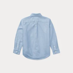 The Iconic Oxfordskjorta Blue>Ralph Lauren Outlet