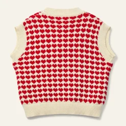 The Lovers Väst Red Mini Heart>Wynken Online